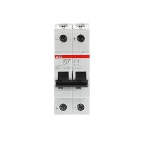 ABB S202M Автоматический выключатель 2P 6A (K) UC 2CDS272061R0377