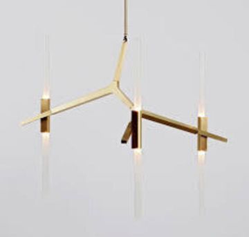 replica Lindsey Adelman 6 Bulbs Agnes Chandelier ( GOLD )