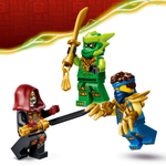 Конструктор Лего Ниндзяго Битва роботов-драконов Ллойда 71862 | LEGO NINJAGO Lloyd's Dragon Mech Battle 81 деталь | 6+