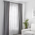 IKEA Шторы-тюль LILL , белые 280х250 см, 1 пара (2 шт.) (из Финляндии)