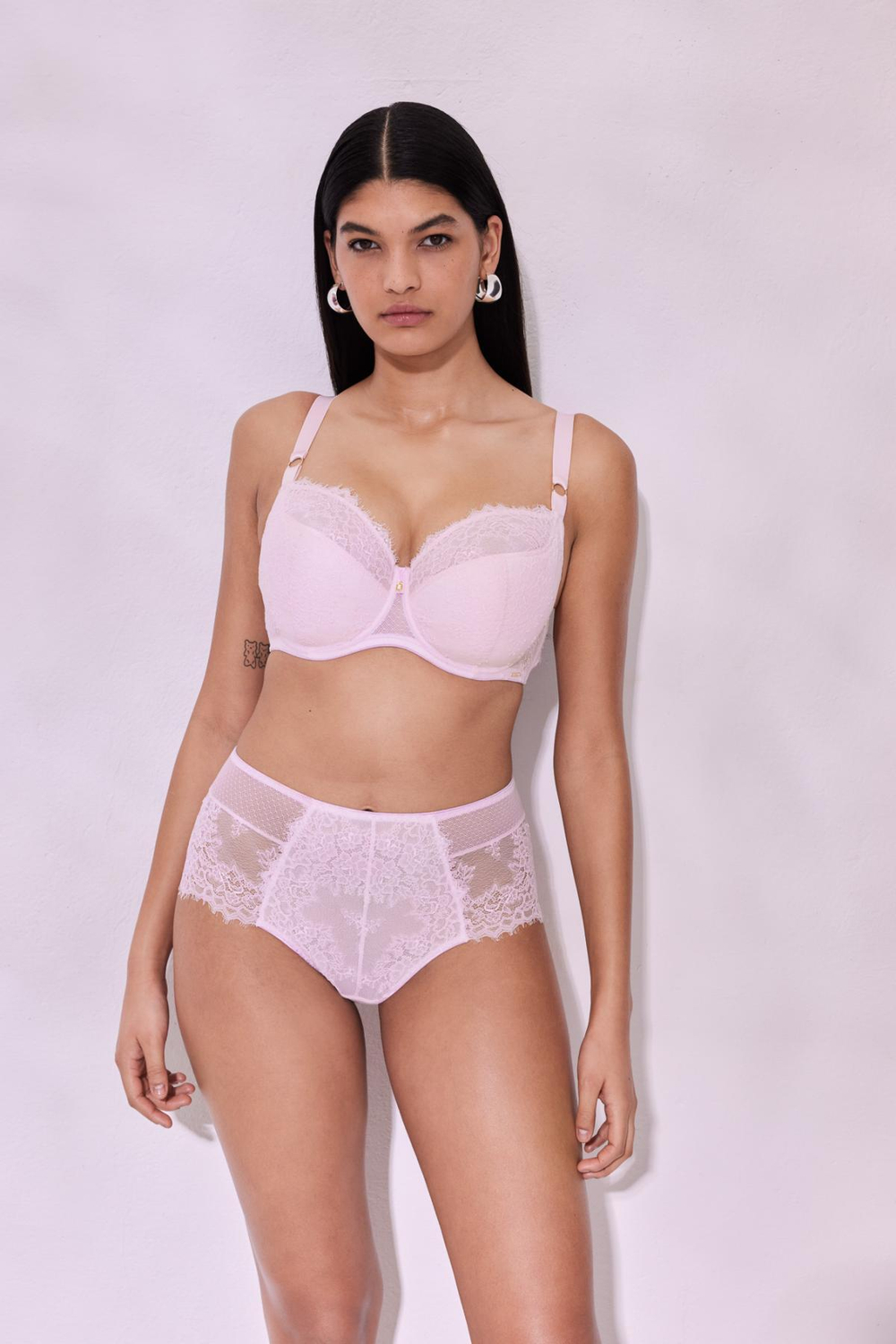 Бюстгальтер Hush Blush с чашками +size на уплотнителе (Размер: 80J) (Цвет: нежно-розовый)