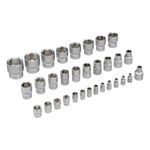 Набор инструментов, 1/2", 1/4", CrV, пластиковый кейс 94 предмета Stels