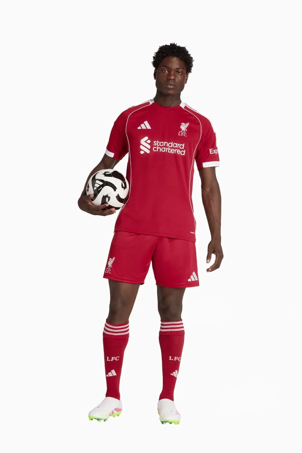 Шорты adidas Liverpool FC 25/26 Home - красный