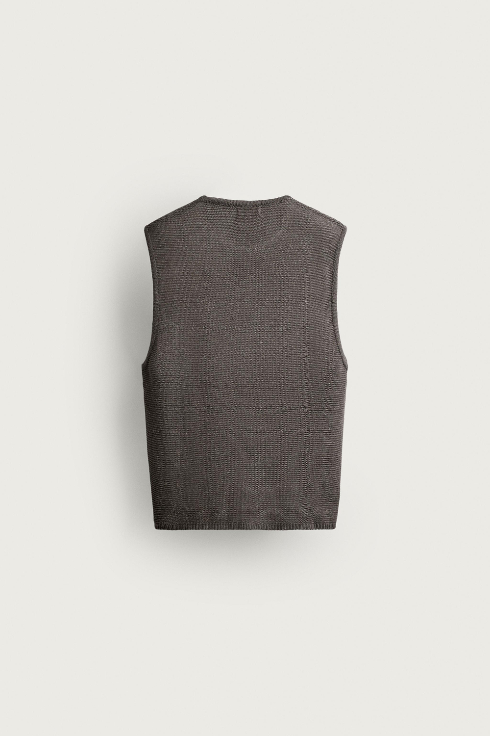 ТРИКОТАЖНЫЙ ТОП RELAXED FIT — ZARA
