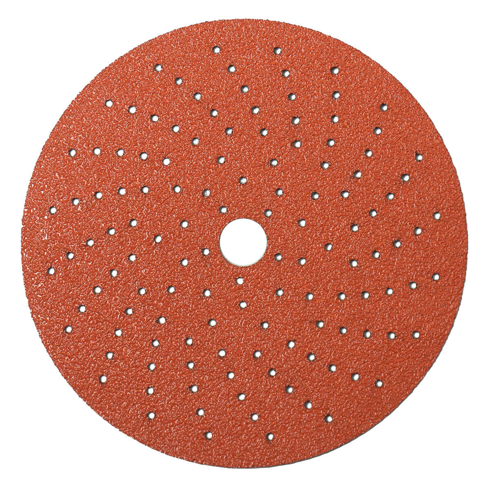 SANDWOX ORANGE CERAMIC диск на бумажной основе, керамика Ø150мм, Р240, липучка Multi holes