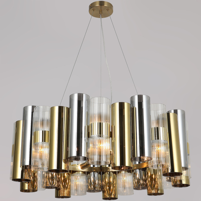 IL0525-6P-79 BRASS светильник потолочный ILLUMICO, E14х6