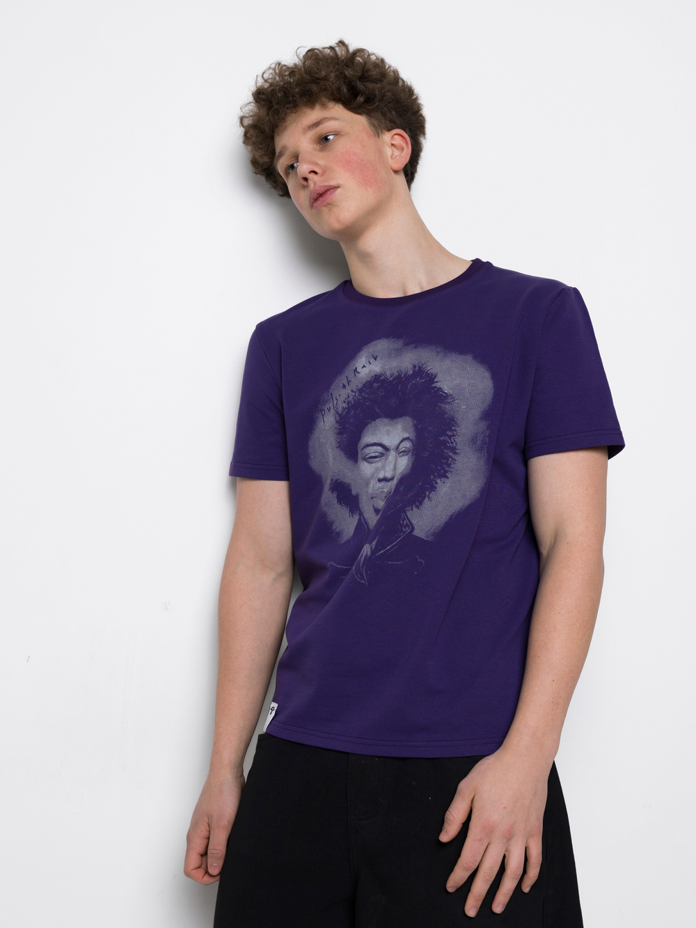 Футболка фиолетовая Jimi Hendrix