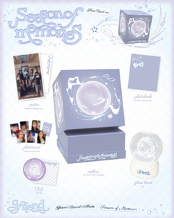 Альбом GFRIEND - SEASON OF MEMORIES SPECIAL Album GLASS BEAD Version
