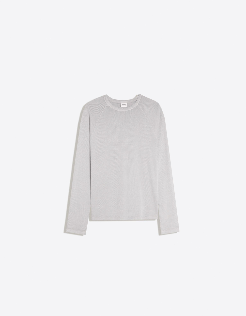 Мужской лонгслив slim fit - BERSHKA