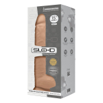 Телесный фаллоимитатор-гигант Model 1 - 38 см. (Цвет: телесный)
