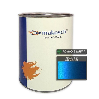 Автоэмаль makosch/RENAULT RNC, Базовая эмаль, синий, перламутр, 800мл.