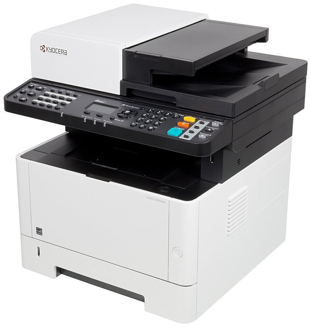 МФУ лазерное KYOCERA Ecosys M2735dn A4 Duplex Net белый (в комплекте: картридж)