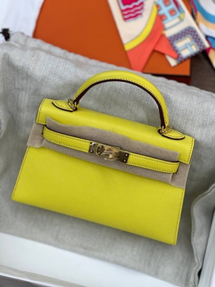 Сумка Hermes Kelly Mini Epsom ручной шов