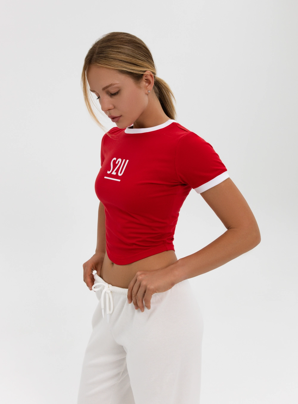 Футболка short red