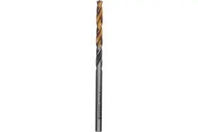 Сверло спиральное по металлу 4x75 мм, Р6М5, Golden Tip, многогранная заточка Denzel 718272