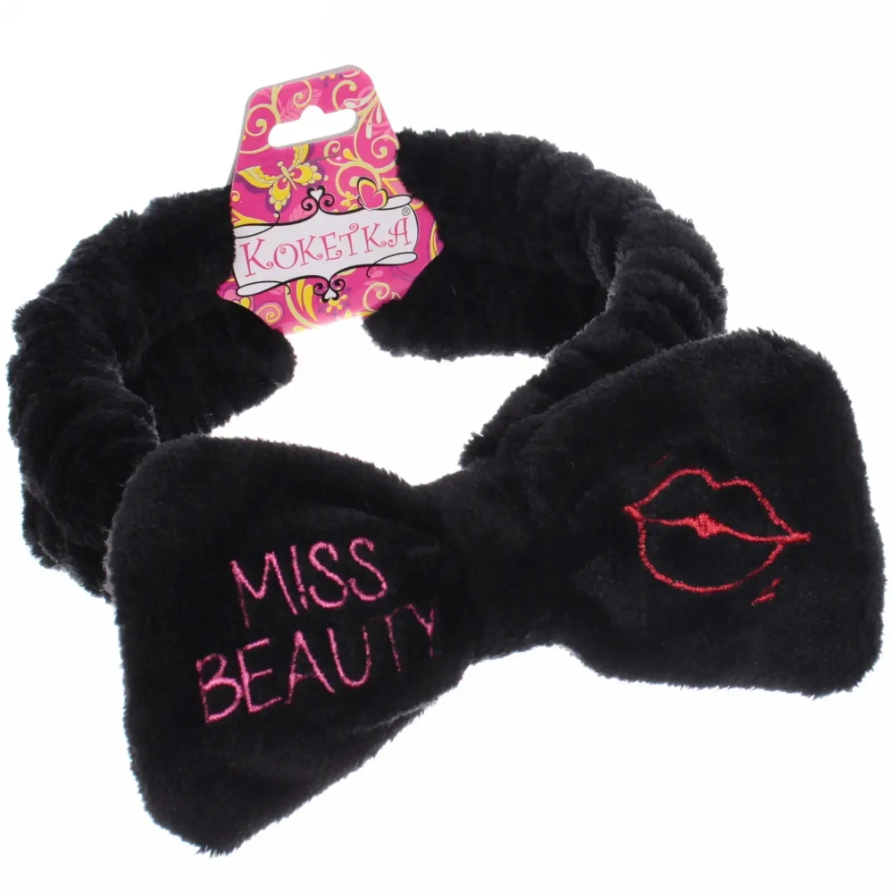 Повязка на голову «Кокетка - Miss Beauty», микс 4 цвета, 6,5*16см