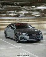 Карбоновая губа для AUDI S5 & A5 S LINE 2020-2025 B9.5 Ауди обвес