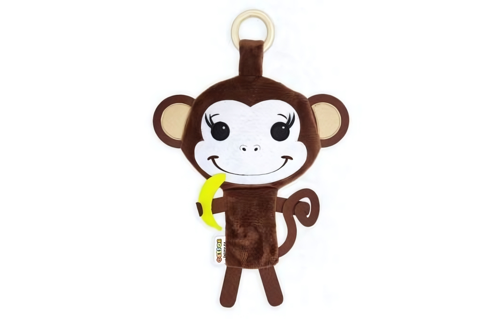 Игрушка развивающая Шуршалка "Обезьяна" (Woodland)