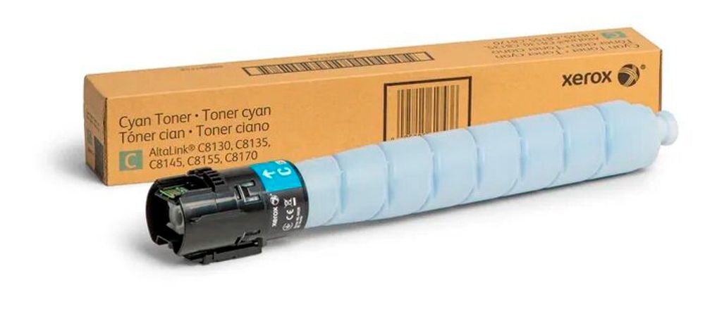 Тонер-картридж XEROX 006R01755 для AltaLink C8130/C8135 голубой (28K)