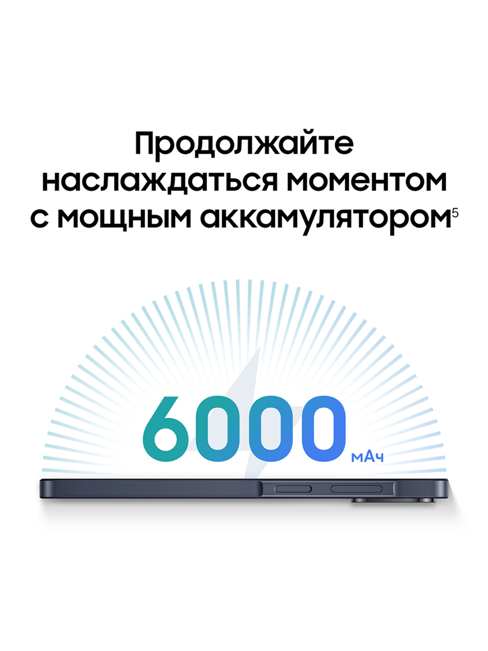 Смартфон Samsung Galaxy A08 6+128GB, SM-A085FZSHCAU Серебряный