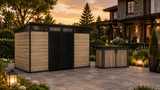 Keter Комплект для хранения: сарай "Pent 11x7" + шкаф "Horizontal Shed" 2020л (светло-коричневый) — фото 2