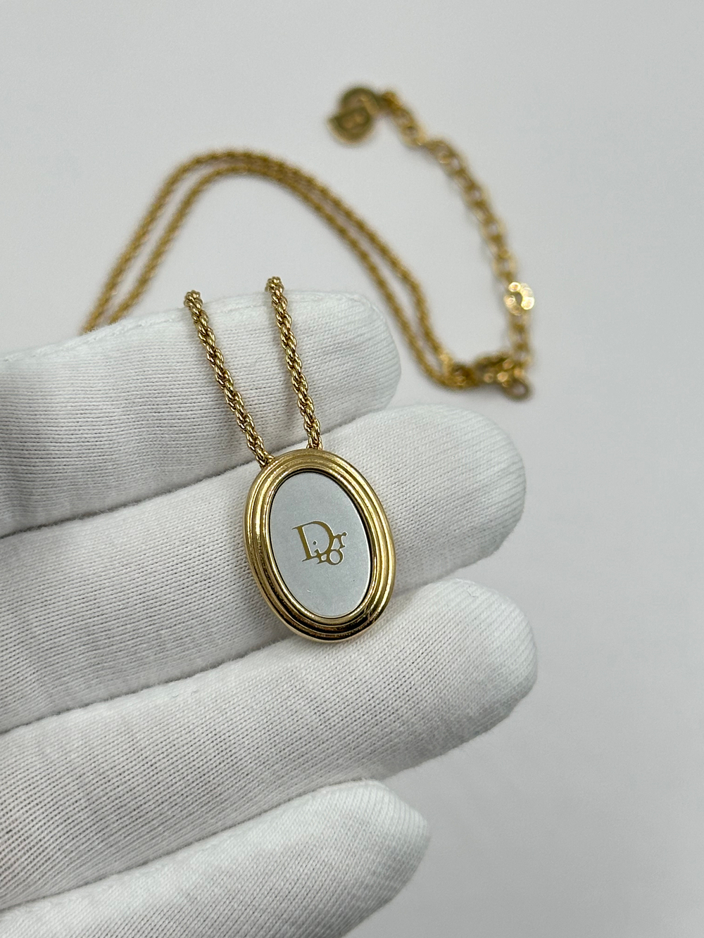 Кулон биколор Christian Dior
