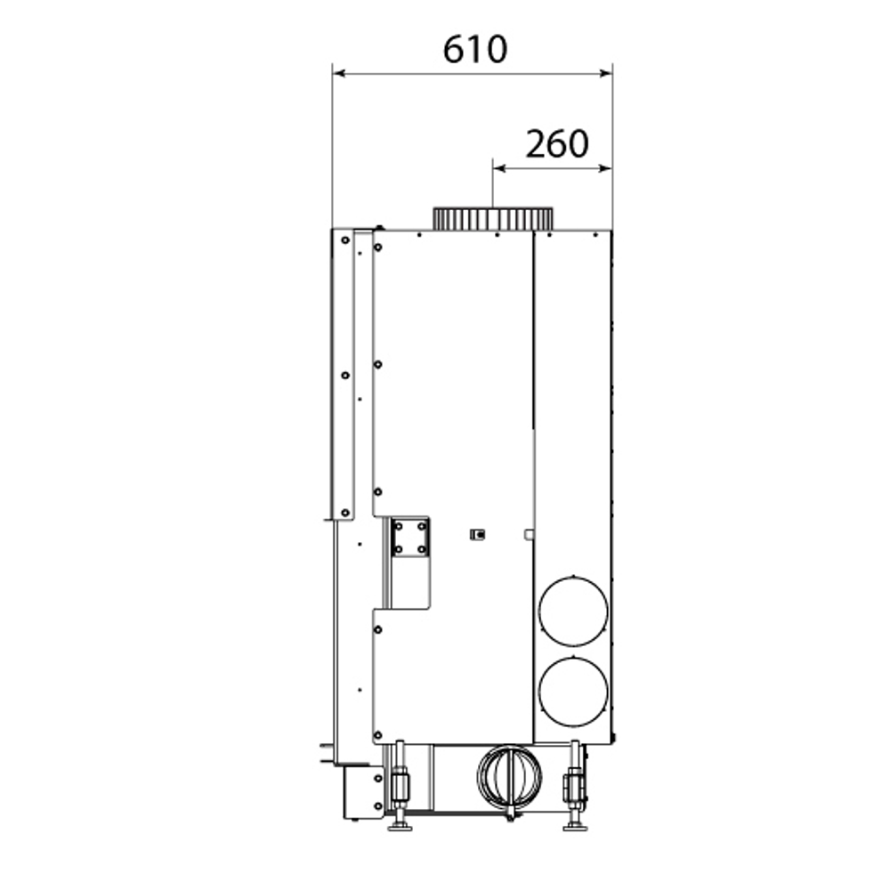 КАМИННАЯ ТОПКА HF 1100B (STAV)