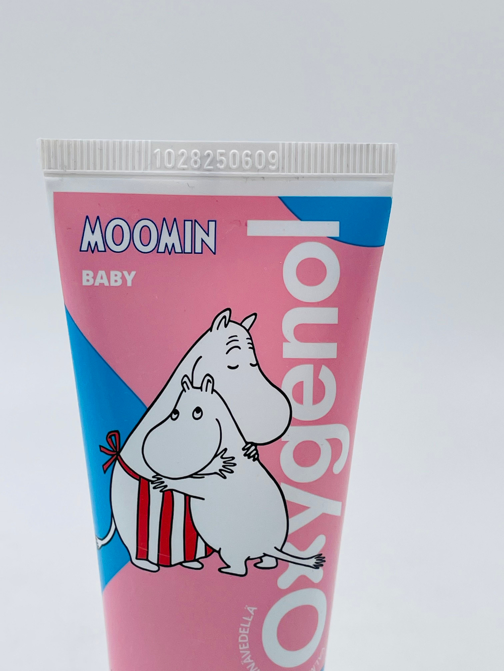 Oxygenol Детская зубная паста Moomin первая паста 0+ с ксилитом и фторидом 50 мл (Финляндия)