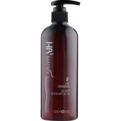 GENOSYS Шампунь от выпадения волос 300 мл | HR3 Matrix Scalp Hair Shampoo