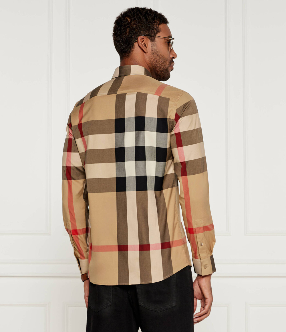 Рубашка Burberry - коричневый(8071445)