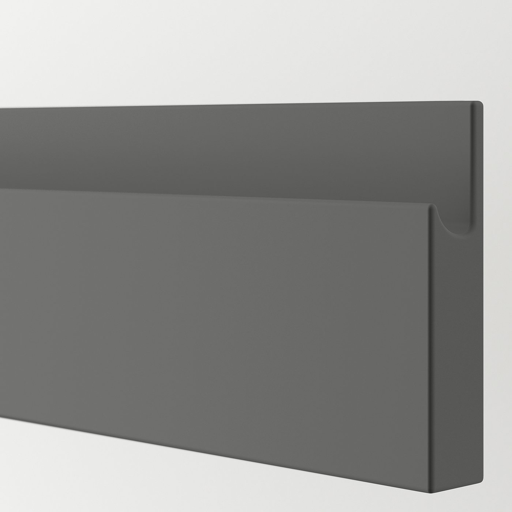 IKEA VOXTORP  (ИКЕА ВОКСТОРП)  -  Фасад ящика - тёмно-серый 40x10 см