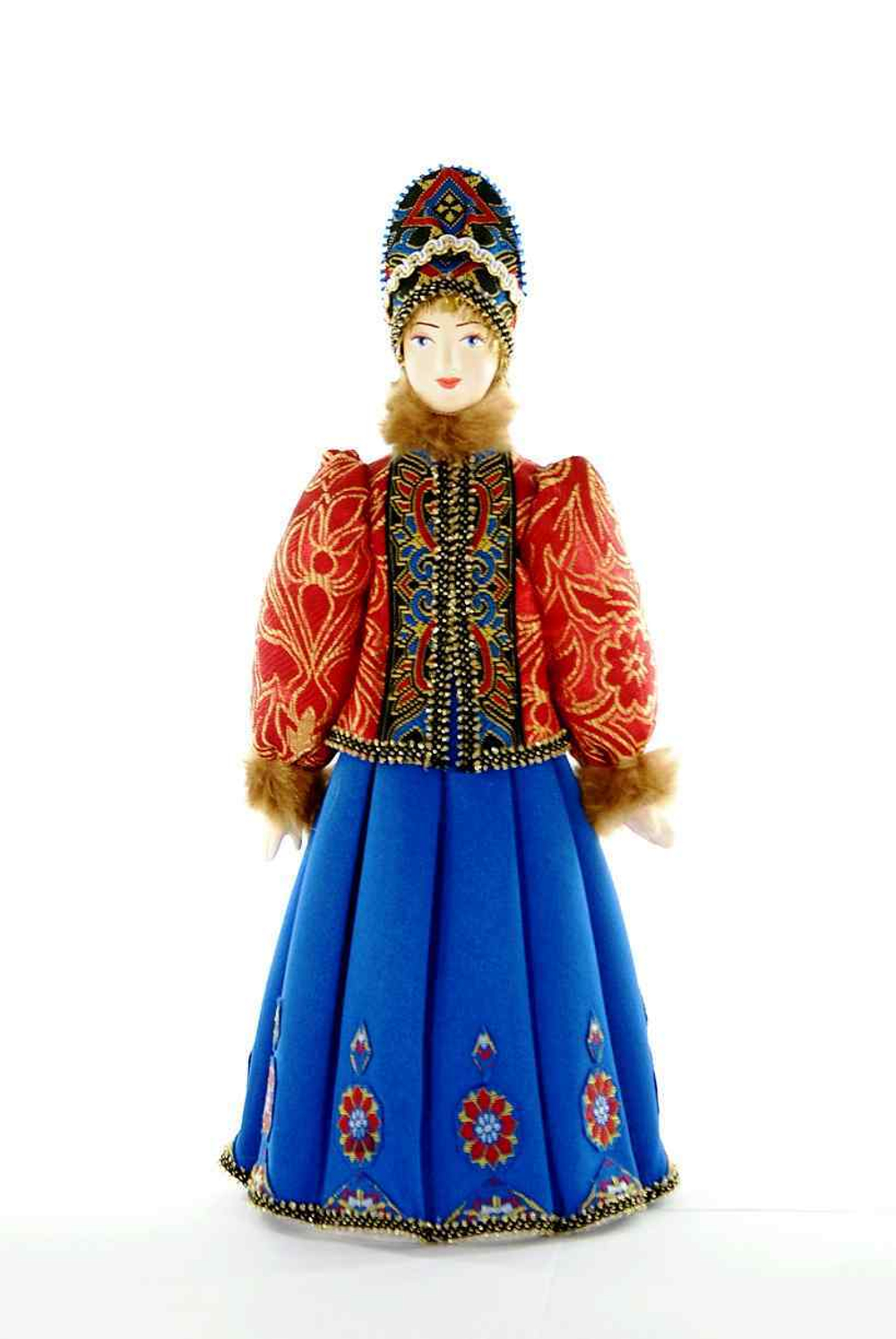 Кукла коллекционная Костромичка Параскива