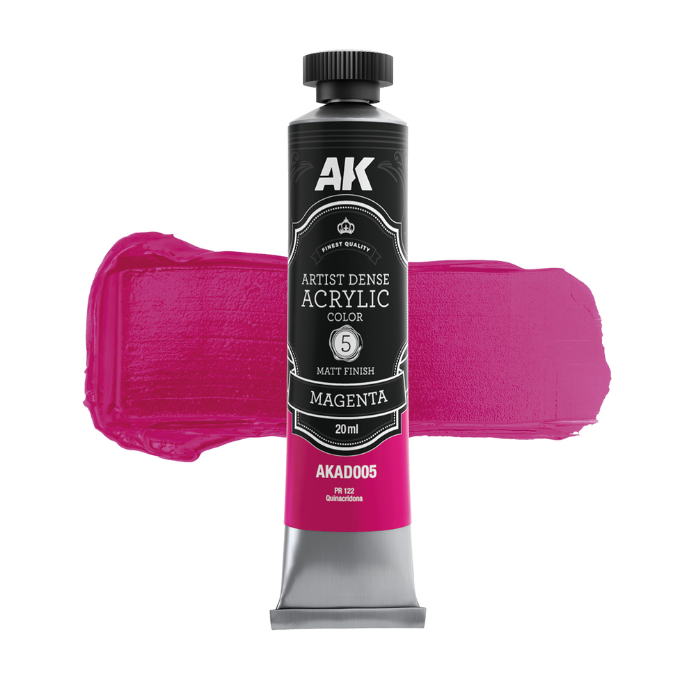 Artistic Dense Acrylic - Magenta