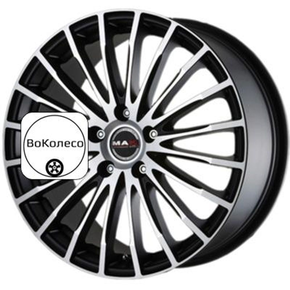 8x18/5x120 ET40 D72,6 Fatale Ice Black MAK