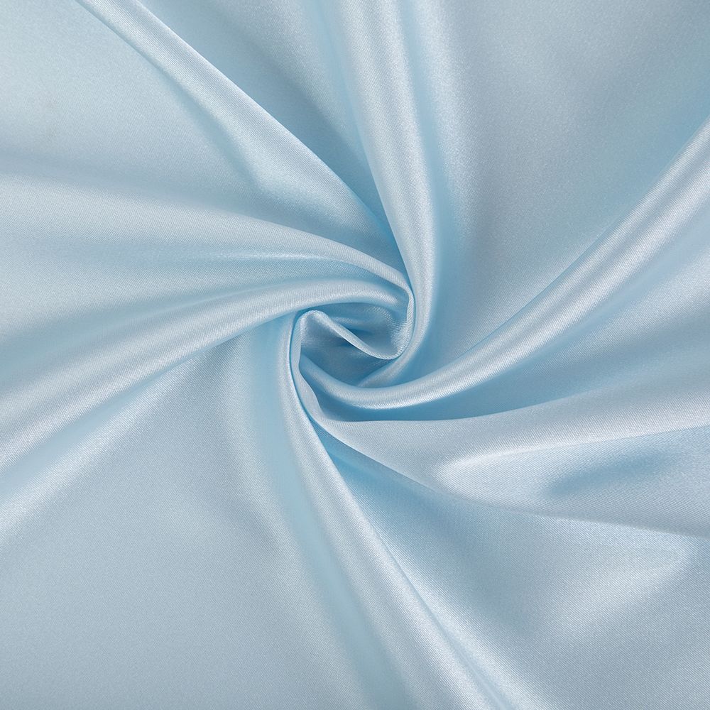 Ткань блузочная Poly satin 100 г/м², 45х45 см, 17 бл.голубой, Gamma PSS-001