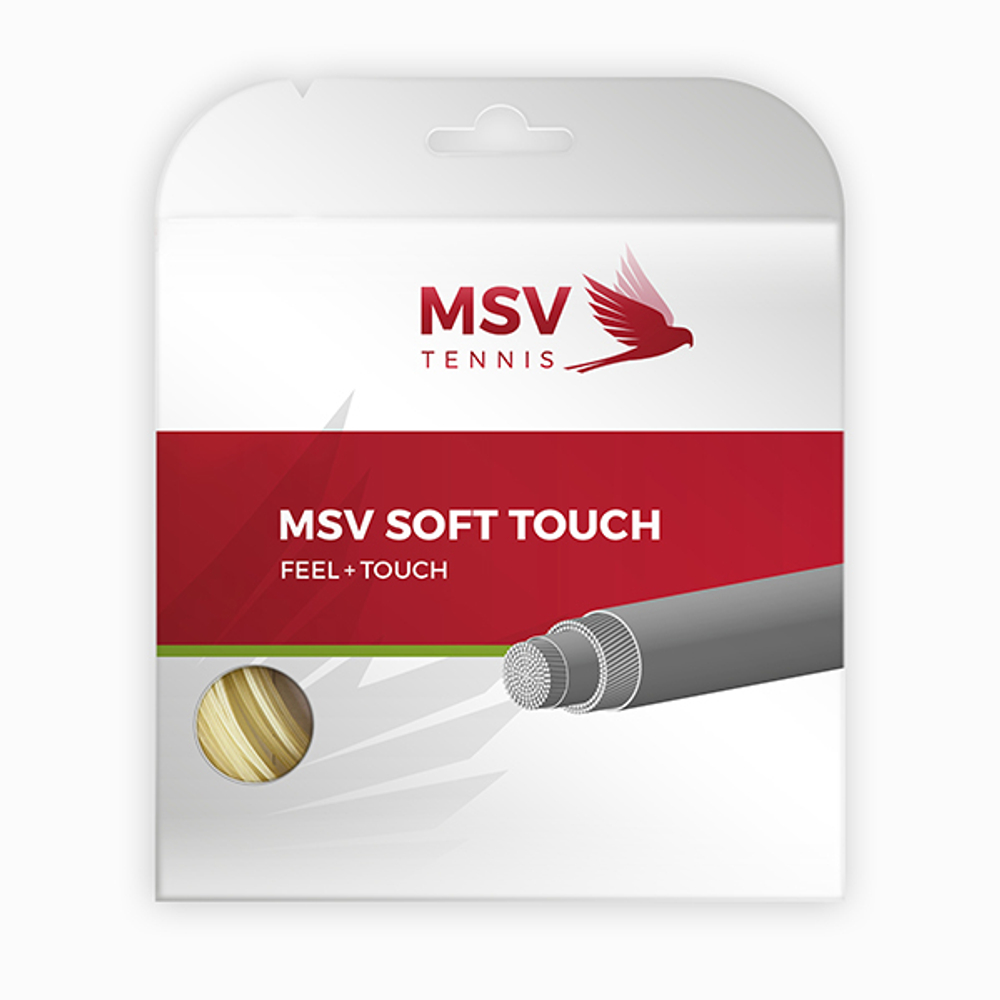 Теннисная струна MSV Soft Touch 12m 1,30mm natural
