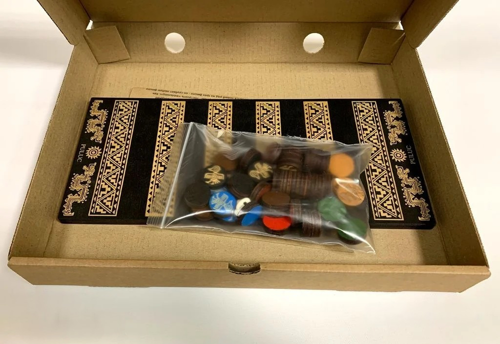 Настольная игра индейцев майя - Пулук