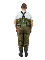 Вейдерсы забродники для рыбалки HIGASHI River pvc w/felt boot (войлочная подошва) XXL