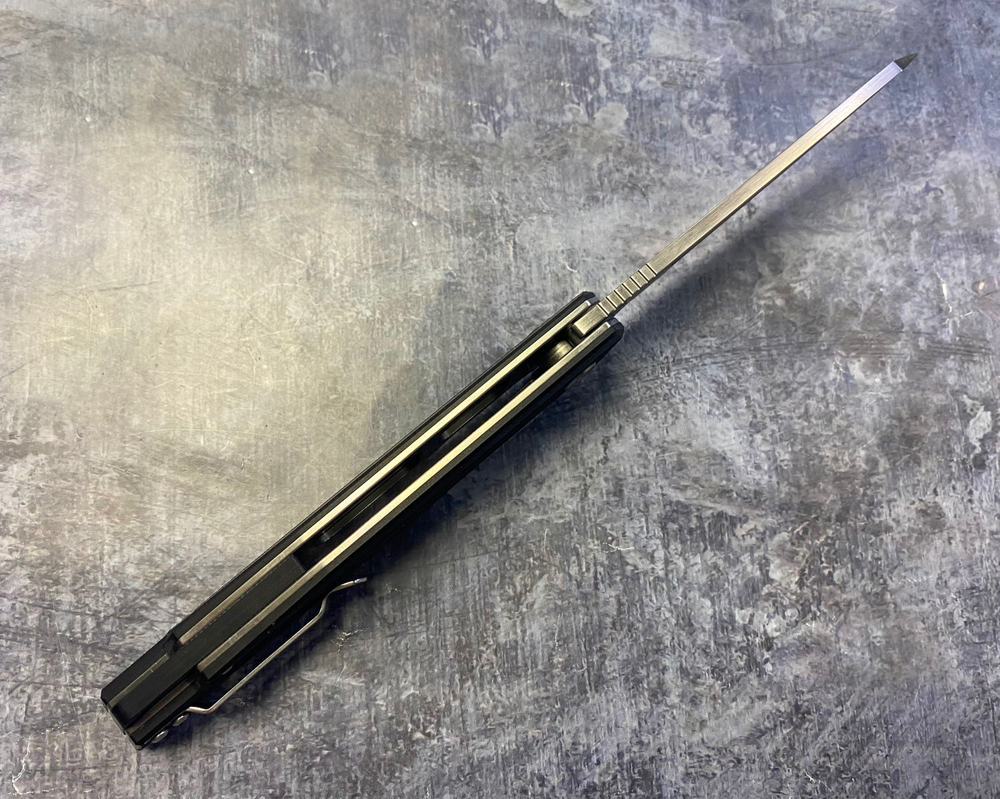 Складной нож танто Rapid Black, сталь D2, G-10, ТДК Кизляр