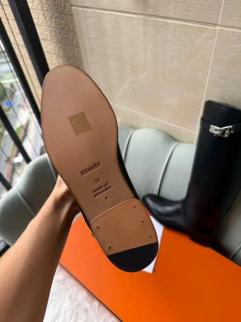 Сапоги Hermes Jumping Boot (Гермес) премиум класса