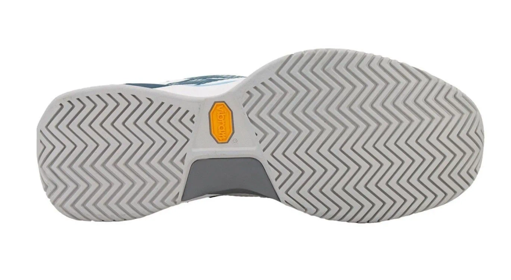 Теннисные кроссовки Lotto Raptor Hyperpulse 100 III SPD - all white/mallard blue/clear sky