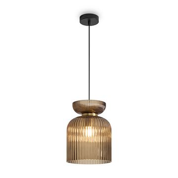 Подвесной светильник 1*Е27 FR5558PL-01BR коричневый Layla Freya