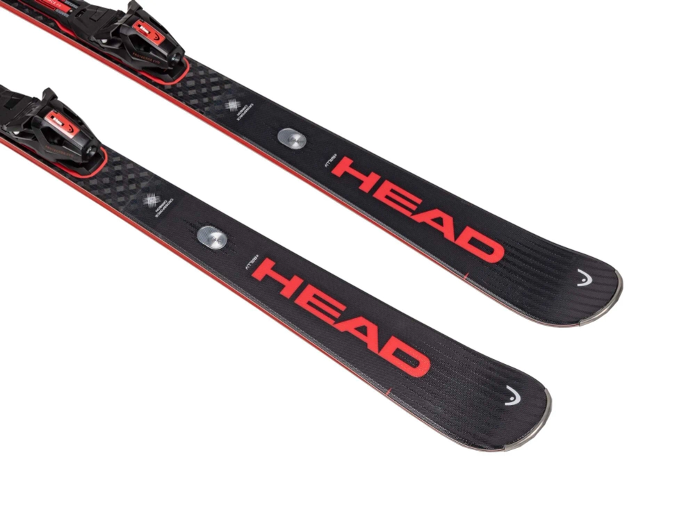 HEAD экспертные универсалы 313346 Supershape e-Rally SW BB-PR 163 см + крепления 114686 PRD 12 GW BRAKE 85 [F] black-red