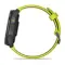 Garmin Forerunner 965 черные, темно-серый DLC титановый безель, с желто-черным ремешком