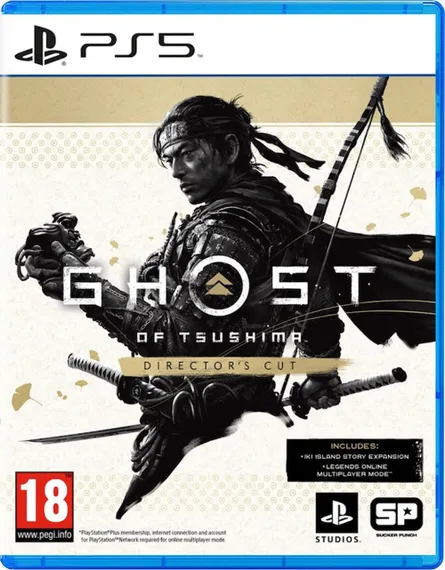 PS5 Ghost of Tsushima Director’s Cut /Призрак Цусимы Режиссёрская версия (Русская обложка) (Новый, Полностью на русском языке, PPSA-03208)