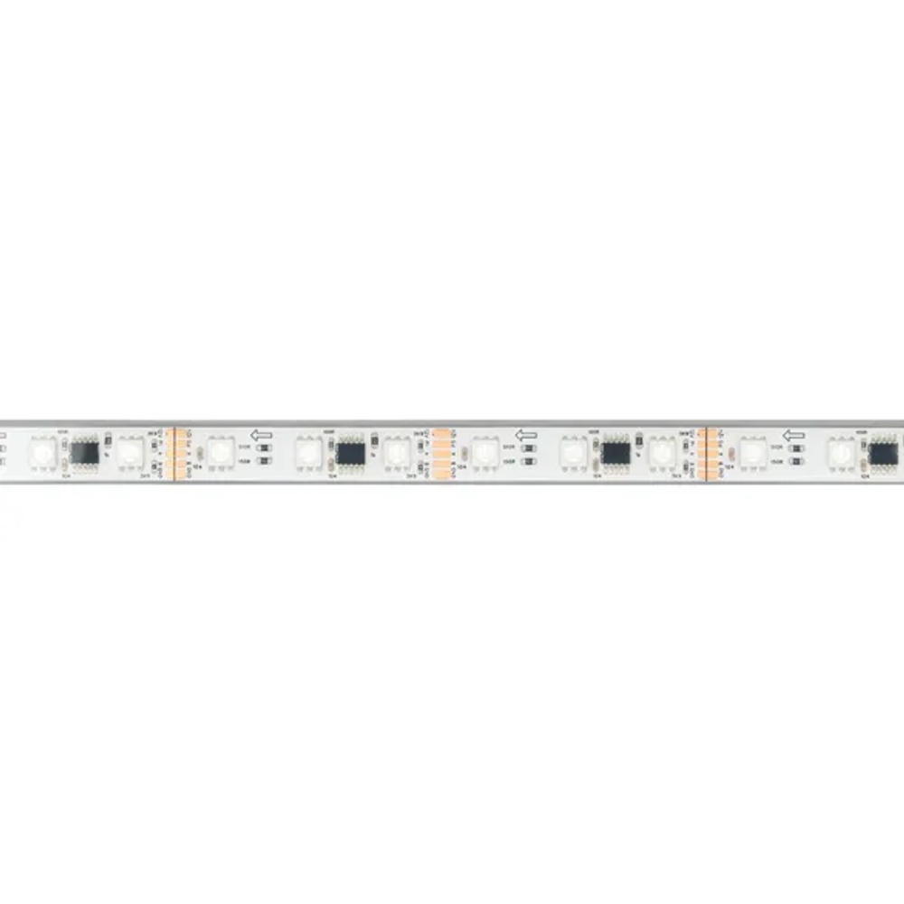 Светодиодная лента герметичная DMX-PFS-B60-12mm 12V RGB-PX3 (14 W/m, IP68, 5060, 5m) (Arlight, -) 039175