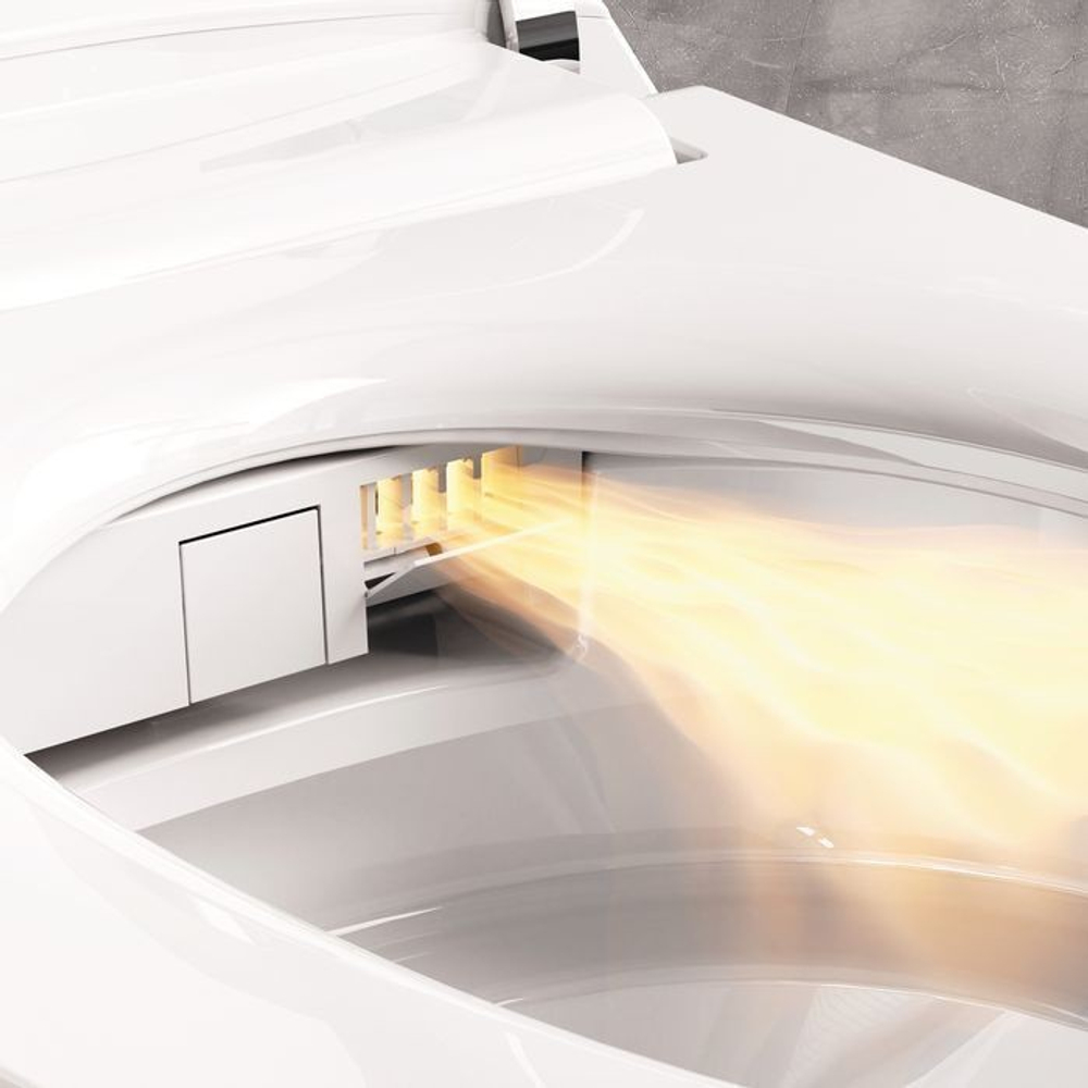 Унитаз приставной Grossman Smart GR-PR-5702 (580х380х460) белый, выпуск в стену, 1 место