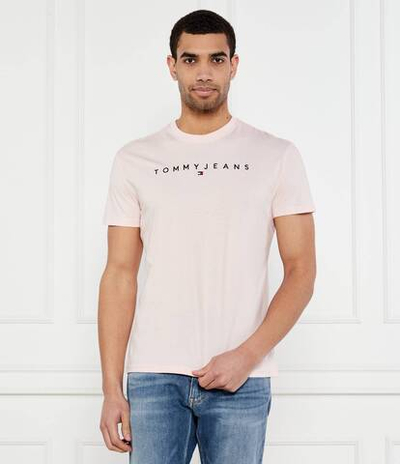 Футболка Tommy Jeans - пудро-розовый(DM0DM20744)