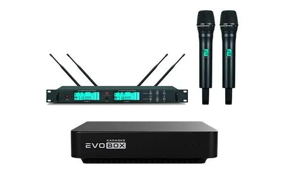 Комплект караоке на базе Evobox с микрофоном Arthur Forty U-9700C