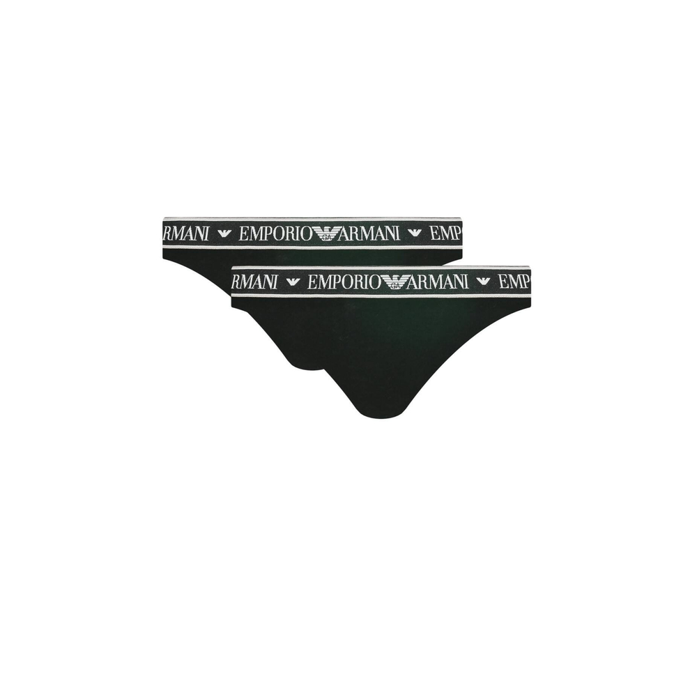 трусики 2 пары Emporio Armani - черный(163334 2F227)